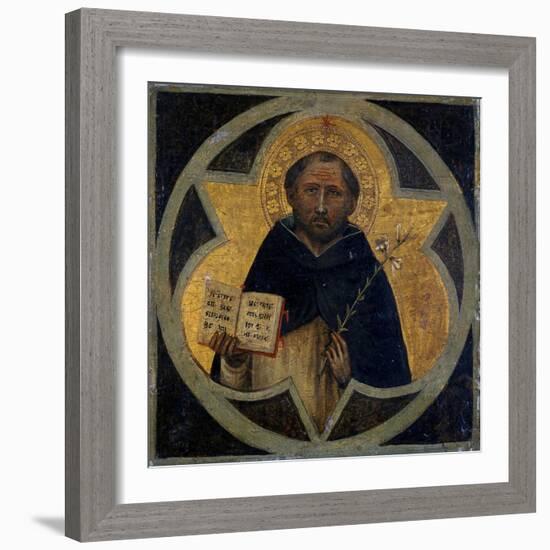 St. Dominic, C.1400-Taddeo di Bartolo-Framed Giclee Print