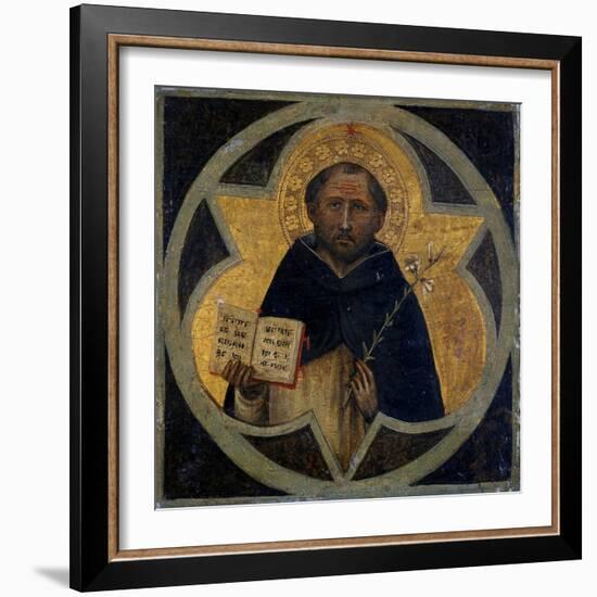 St. Dominic, C.1400-Taddeo di Bartolo-Framed Giclee Print