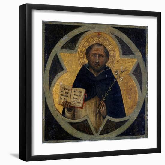 St. Dominic, C.1400-Taddeo di Bartolo-Framed Giclee Print