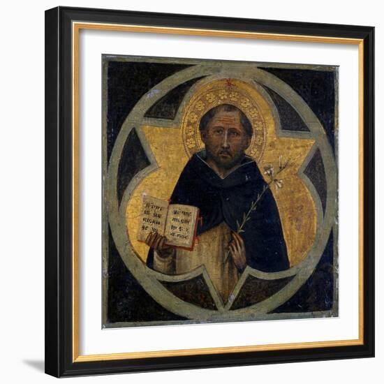 St. Dominic, C.1400-Taddeo di Bartolo-Framed Giclee Print