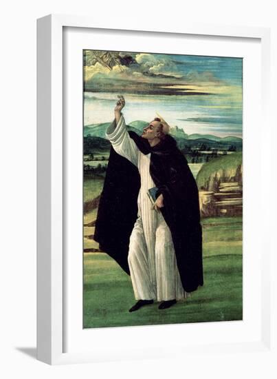 St. Dominic, c.1498-1505-Sandro Botticelli-Framed Giclee Print