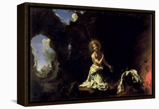 St. Dominic Penitent-Carlo Dolci-Framed Premier Image Canvas