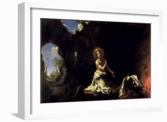 St. Dominic Penitent-Carlo Dolci-Framed Giclee Print