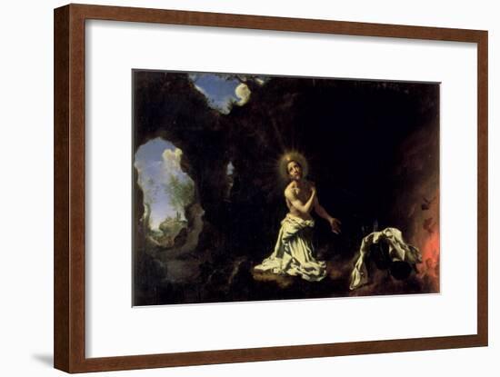 St. Dominic Penitent-Carlo Dolci-Framed Giclee Print