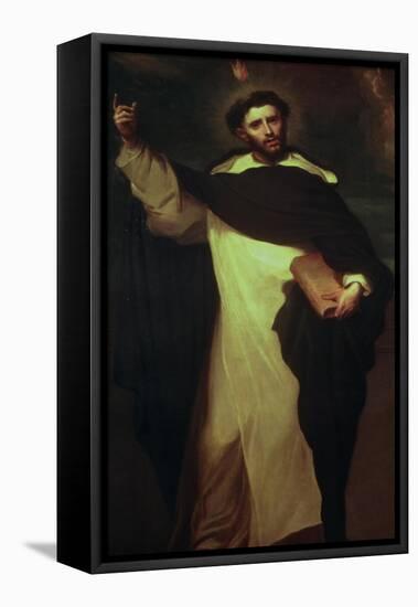 St. Dominic-Don Juan Carreño de Miranda-Framed Premier Image Canvas