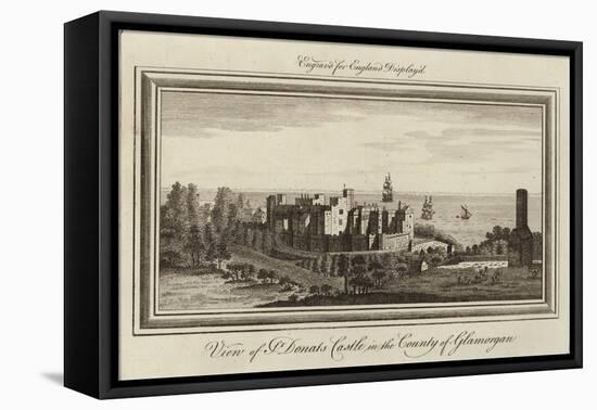 St Donats Castle-Nathaniel and Samuel Buck-Framed Premier Image Canvas