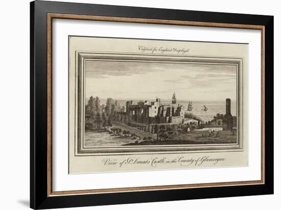 St Donats Castle-Nathaniel and Samuel Buck-Framed Premium Giclee Print