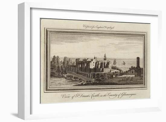 St Donats Castle-Nathaniel and Samuel Buck-Framed Premium Giclee Print