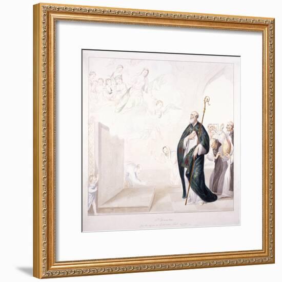 St Dunstan, C1750-GP Harding-Framed Giclee Print