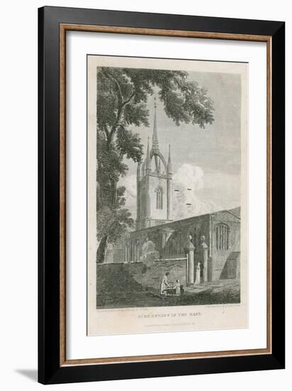 St Dunstan's in the East, London-Pieter Jansz. Quast-Framed Giclee Print