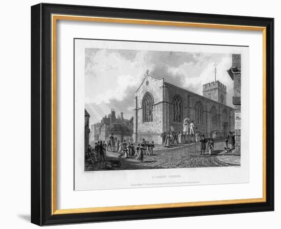 St Ebbe's Church, Oxford, 1835-John Le Keux-Framed Giclee Print