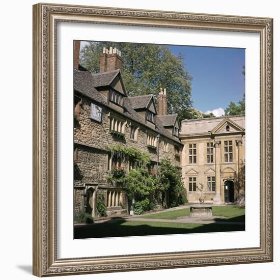 St Edmund Hall in Oxford, 13th Century-CM Dixon-Framed Photographic Print