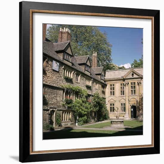 St Edmund Hall in Oxford, 13th Century-CM Dixon-Framed Photographic Print