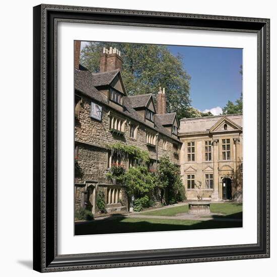 St Edmund Hall in Oxford, 13th Century-CM Dixon-Framed Photographic Print