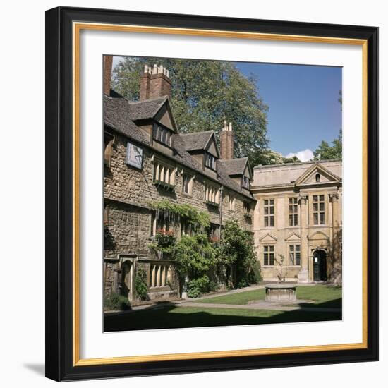 St Edmund Hall in Oxford, 13th Century-CM Dixon-Framed Photographic Print