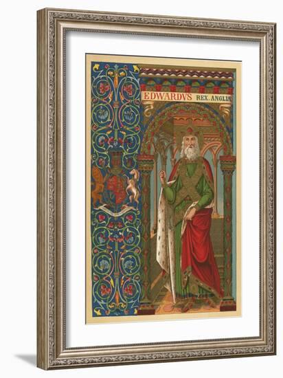 St Edward the Confessor-English School-Framed Giclee Print