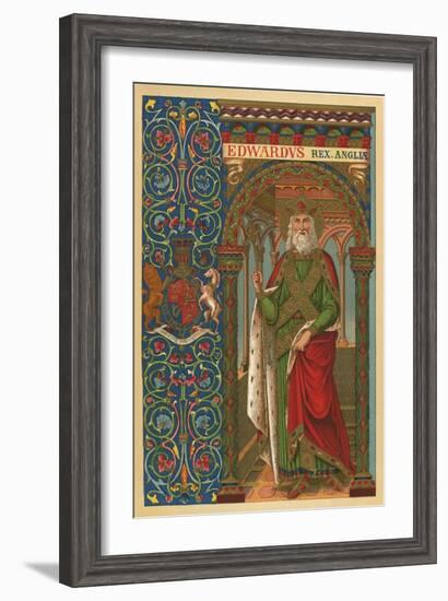 St Edward the Confessor-English School-Framed Giclee Print