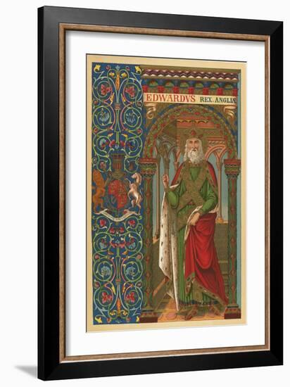 St Edward the Confessor-English School-Framed Giclee Print