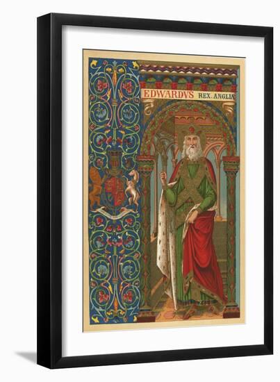 St Edward the Confessor-English School-Framed Giclee Print