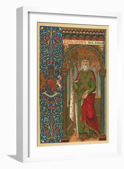 St Edward the Confessor-English School-Framed Giclee Print