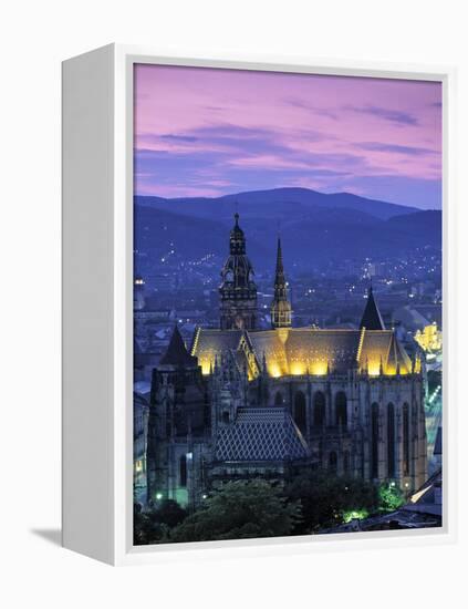 St. Elizabeth Cathedral, Kosice, East Slovakia-Walter Bibikow-Framed Premier Image Canvas