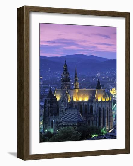 St. Elizabeth Cathedral, Kosice, East Slovakia-Walter Bibikow-Framed Photographic Print