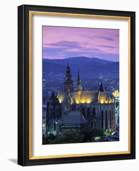 St. Elizabeth Cathedral, Kosice, East Slovakia-Walter Bibikow-Framed Photographic Print