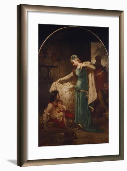 St. Elizabeth of Hungary, 1882-Sandro Botticelli-Framed Giclee Print