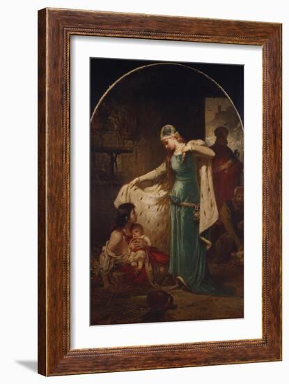St. Elizabeth of Hungary, 1882-Sandro Botticelli-Framed Giclee Print