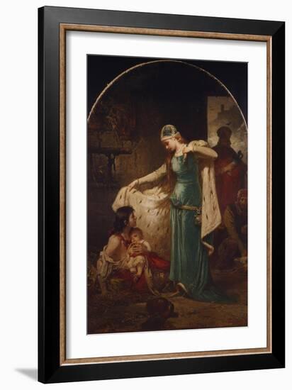 St. Elizabeth of Hungary, 1882-Sandro Botticelli-Framed Giclee Print