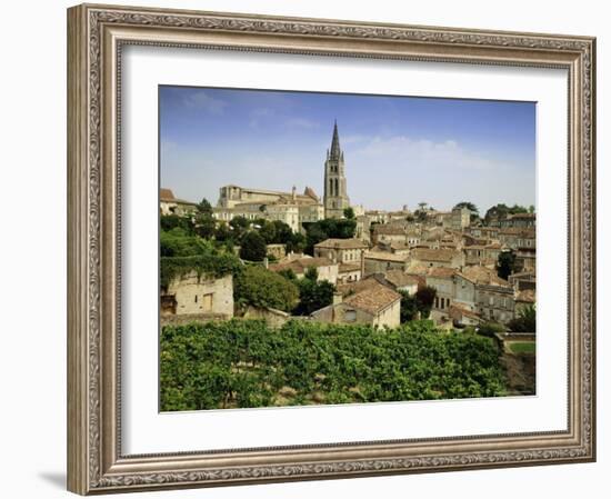 St. Emilion, Gironde, Aquitaine, France, Europe-David Hughes-Framed Photographic Print