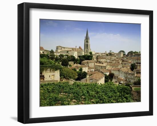 St. Emilion, Gironde, Aquitaine, France, Europe-David Hughes-Framed Photographic Print