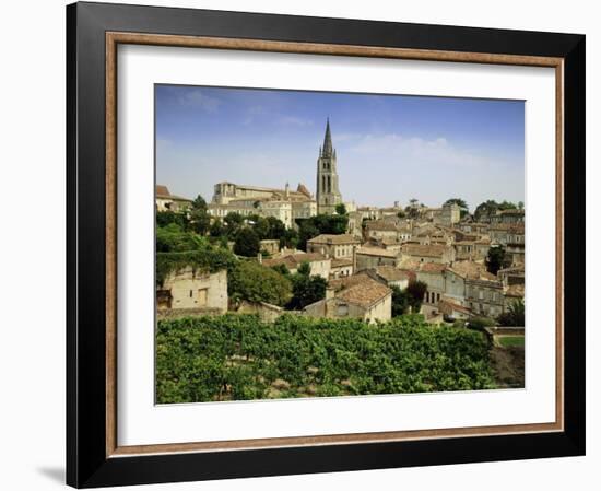 St. Emilion, Gironde, Aquitaine, France, Europe-David Hughes-Framed Photographic Print