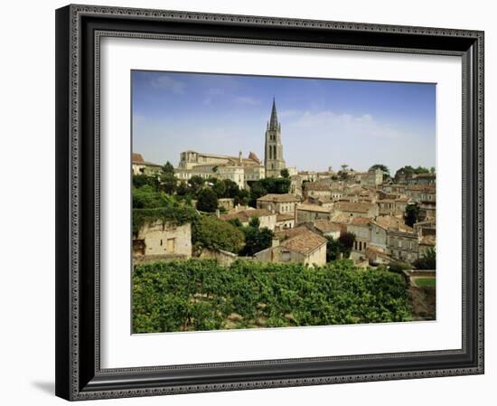 St. Emilion, Gironde, Aquitaine, France, Europe-David Hughes-Framed Photographic Print