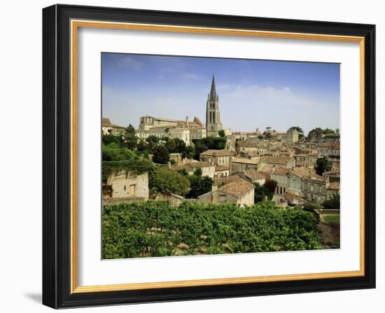 St. Emilion, Gironde, Aquitaine, France, Europe-David Hughes-Framed Photographic Print