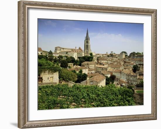 St. Emilion, Gironde, Aquitaine, France, Europe-David Hughes-Framed Photographic Print