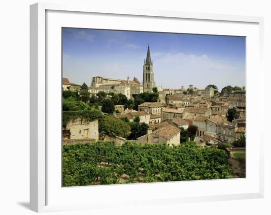 St. Emilion, Gironde, Aquitaine, France, Europe-David Hughes-Framed Photographic Print