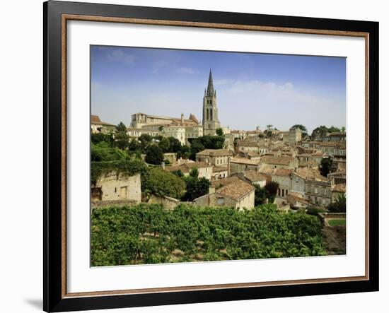 St. Emilion, Gironde, Aquitaine, France, Europe-David Hughes-Framed Photographic Print