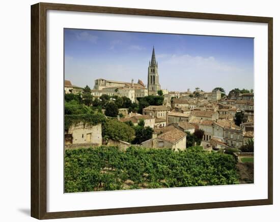 St. Emilion, Gironde, Aquitaine, France, Europe-David Hughes-Framed Photographic Print