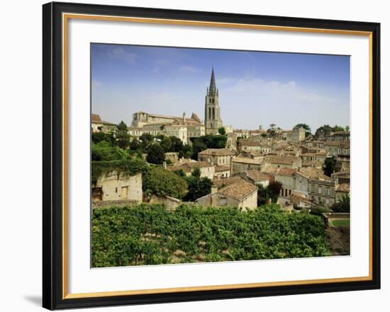 St. Emilion, Gironde, Aquitaine, France, Europe-David Hughes-Framed Photographic Print