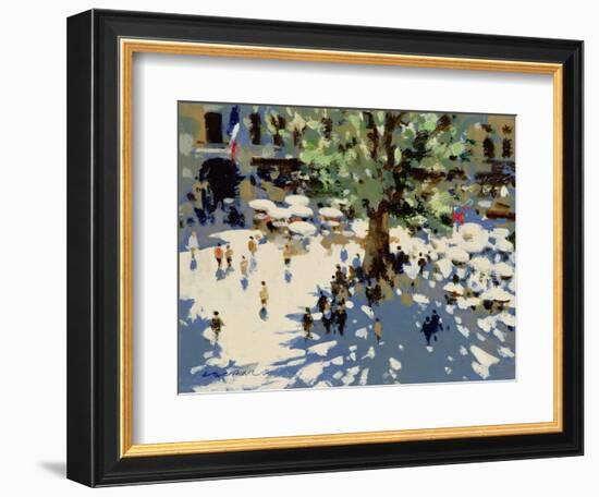 St. Emilion (W/C on Paper)-Laurence Fish-Framed Giclee Print