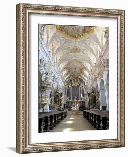 St. Emmeram's Church, Regensburg, Bavaria, Germany, Europe-Gary Cook-Framed Photographic Print