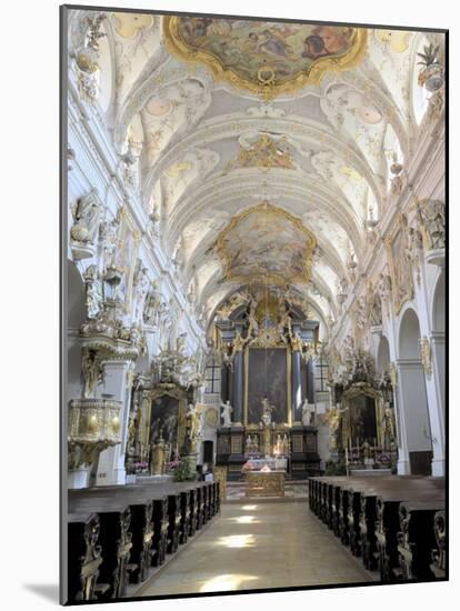 St. Emmeram's Church, Regensburg, Bavaria, Germany, Europe-Gary Cook-Mounted Photographic Print