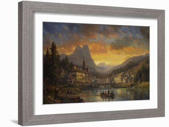 St Etienne-Charles Euphrasie Kuwasseg-Framed Giclee Print