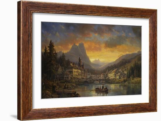 St Etienne-Charles Euphrasie Kuwasseg-Framed Giclee Print