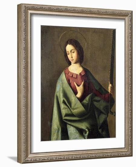 St. Euphemia-Francisco de Zurbarán-Framed Giclee Print