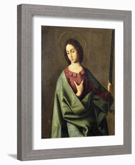 St. Euphemia-Francisco de Zurbarán-Framed Giclee Print