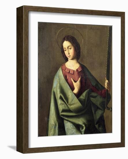 St. Euphemia-Francisco de Zurbarán-Framed Giclee Print