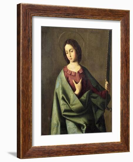 St. Euphemia-Francisco de Zurbarán-Framed Giclee Print