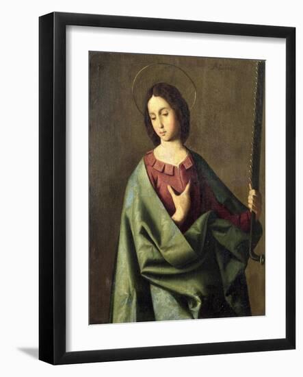 St. Euphemia-Francisco de Zurbarán-Framed Giclee Print